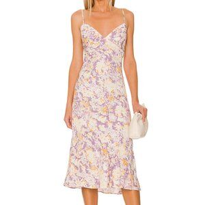 Lavender Floral Midi Dress - Rachel Dress Brand: Anna Nata (from Revolve)